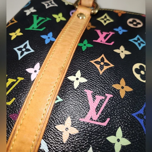 COA! Louis Vuitton Monogram Multicolor Murakami  Aurelia MM - Picture 9 of 16